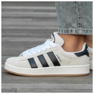 Жіночі кросівки Adidas Campus 00s Grey Black, сірі замшеві кросівки адидас кампус