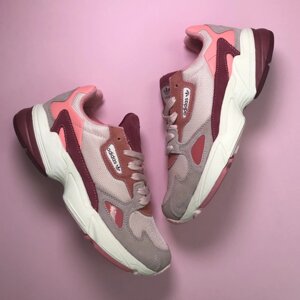 Жіночі кросівки Adidas Falcon Pink Burgundy, жіночі кросівки адідас фалкон (38,39 розміри в наявності)