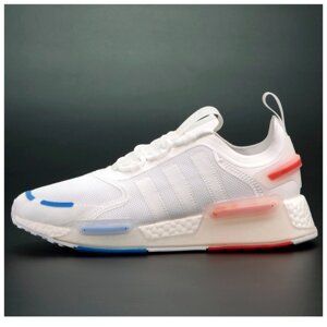 Жіночі кросівки Adidas NMD V3 OG White Runner, білі кросівки Adidas NMD B3 Ranner