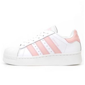 Жіночі кросівки Adidas Superstar XLG 2W White Pink Platform IF3004, білі шкіряні адідас суперстар хлг