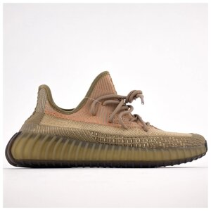 Жіночі кросівки Adidas Yeezy Boost 350 V2 Beige Orange, бежеві кросівки адідас ізі буст 350 в2