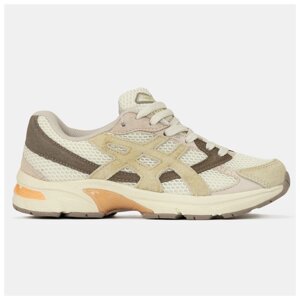 Жіночі кросівки Asics Gel-1130 Beige Brown, замшеві кросівки асикс гель 1130