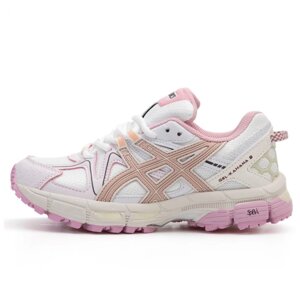 Жіночі кросівки Asics Gel-Kahana 8 Powder Beige White Pink 1012A978-102, кросівки асикс гель кахана 8