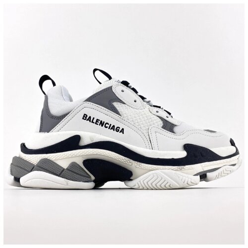 Balenciaga Triple S White Gray Black