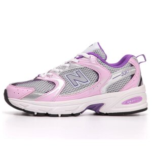 Жіночі кросівки New Balance 530 Pink Grey MR530DE, рожеві кросівки Нью-Беланс 530 NB нб 530