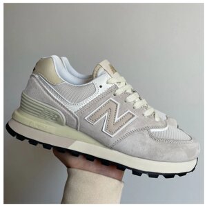 Жіночі кросівки New Balance 574 Legacy Beige, бежеві замшеві кросівки нью беланс 574 беленс NB 574 нб