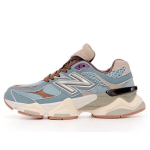 Жіночі кросівки New Balance 9060 Bodega Age of Discovery U9060BD1 Light Blue, сині нью-біланс 9060 нб NB