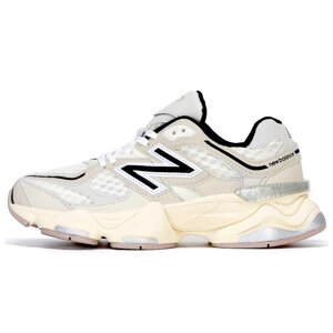 Жіночі кросівки New Balance 9060 Turtledove Black Silver Metallic U9060DUA Cream Beige нью беланс 9060 нб NB