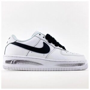 Жіночі кросівки Nike Air Force 1 '07 Низький пара-шум, білі шкіряні кросівки Nike Air Force 1 07