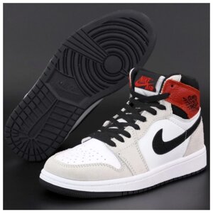 Жіночі кросівки Nike Air Jordan 1 ретро високий, кросівки шкіра Nike Air Jordan 1 Ретро Хай