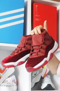 Жіночі кросівки Nike Air Jordan 11 Bordo, кросівки найк аїр джордан 11 (37,38,41 розміри в наявності)