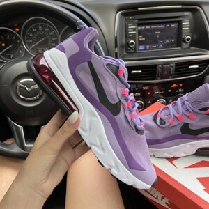 Жіночі кросівки Nike Air Max 270 React Violet, жіночі кросівки найк аїр макс 270 реактив