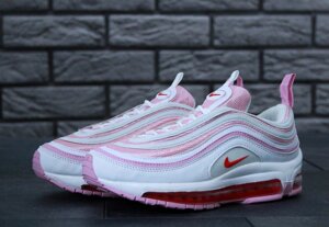 Женские кроссовки Nike Air Max 97 GS Pink White, женские кроссовки найк аир макс 97, кросівки Nike Air Max 97