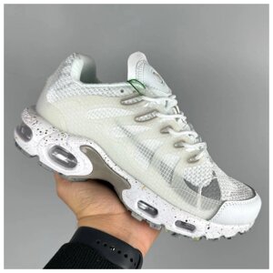 Жіночі кросівки Nike Air Max TN Terrascape Plus White Grey, білі кросівки найк аїр макс тн тераскейп