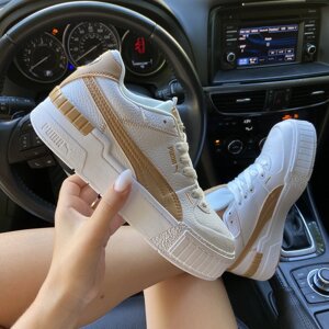 Жіночі кросівки Puma Select Cali Sport Mix Beige, жіночі кросівки пума селект калі спорт мікс