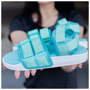 Жіночі / чоловічі Adidas Adilette Sandals, блакитні сандалі адідас Аділет, сандалі Adidas Adilette