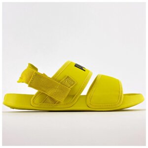 Жінки Puma Sandals Yellow, Жовті жіночі сандалії Бума, сандалі Puma