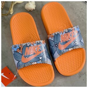 Жіночі тапочки Nike Benassi Jdi, Orange Slap Nike Benassi