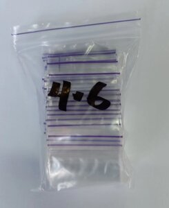 ZIP LOCK зіп лок пакет 40 мм * 60 мм / 4 см * 6 см