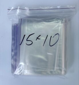 ZIP LOCK зіп лок пакет 100 мм * 150 мм / 10 см * 15 см