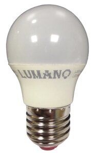 Лампа LED 6W-E27-4000K 540lm LU-G45-06274 lumano