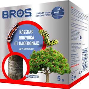 Липкий пояс BROS для дерев 5 м