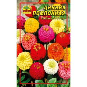 Насіння Цинія помпонна 0,5 г (Насіння країни)