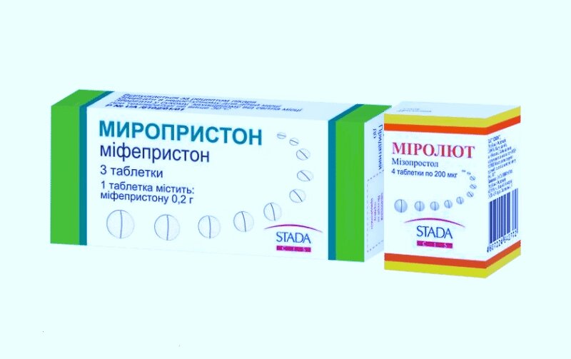 Мифепристон (Mifepristone) 400 мг. мизопростол від компанії Люксмедік - фото 1