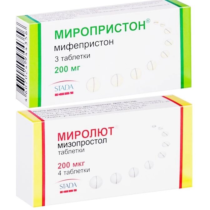 Мизопростол мифепристон 400 мг препарати абортивний від компанії Люксмедік - фото 1