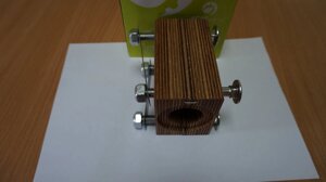 Деревянный подшипник 678258 соломотряса комбайна Claas - на вал d35мм