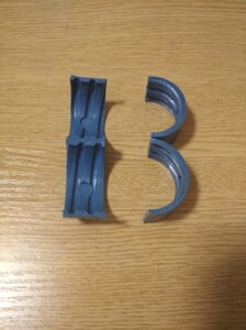 Сегмент (Хомут кріплення) воздуховода 509.046.088А ліва навівка сівалки СУПН-8А