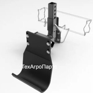 Захист шин від стерні "ТОПТУН" для жниварки Dominoni (1 топтун, 1 кронштейн)