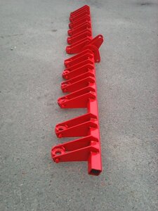 Вал підйому сошників під посилений амортизатор з круглою штангою (Правий) сівалки СЗ