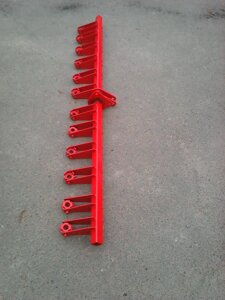 Вал підйому сошників під посилений амортизатор з круглою штангою (Лівий) сівалки СЗ