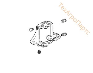 Корпус фіксації паливного фільтра RE61693, RE47501 John Deere