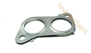 Прокладка випускного колектора два отвори двигуна RE62776 / R521437 / R122503 / R83020 John Deere