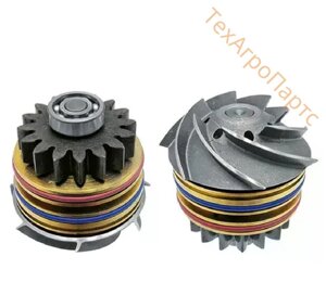 Помпа водяного охолодження 16 зубів John Deere RE509598, RE521502, SE501596, RE57154