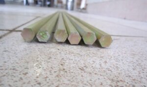 Вал шестигранний СЗГ 00.674 клапана міндобрив ящика зернотукового (довжина 1530мм) сівалки СЗ