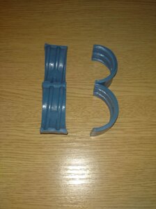 Сегмент (Хомут кріплення) воздуховода 509.046.088 права навівка сівалки УПС