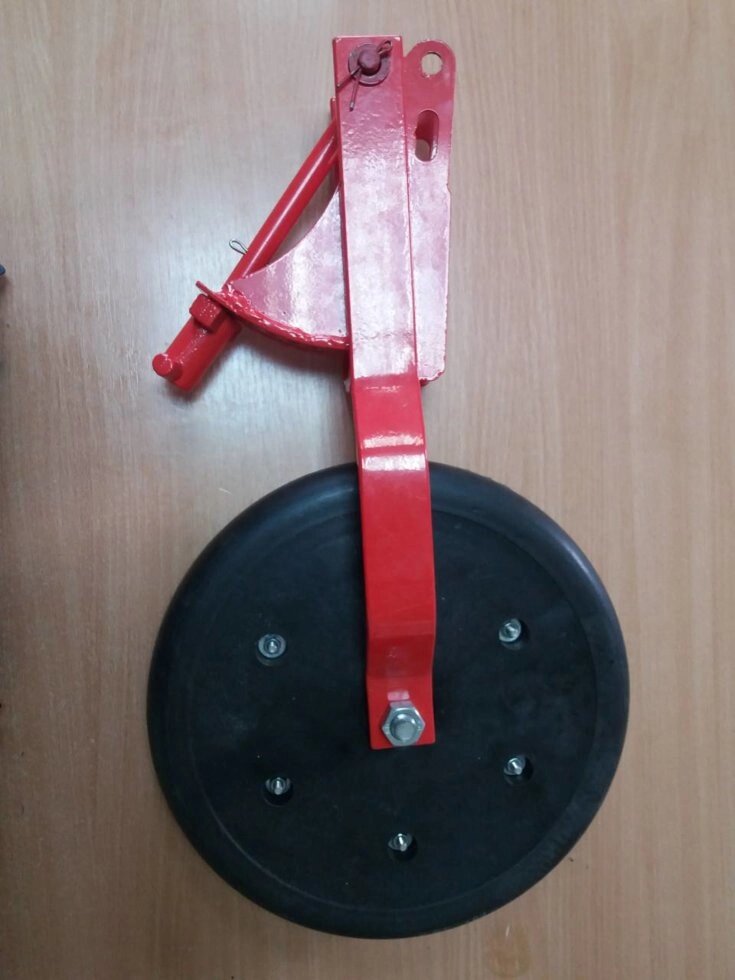 Прикатка нового зразка. (Прикотив колесо СЗ) в зборі ОЗШ 00.4140-01-Т Діаметр 32 см. Під сошник зі зміщенням сівалки сз від компанії ТехАгроПартс - фото 1