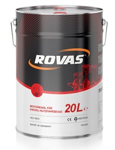 Rovas Truck 15W-40 (20 літрів) Моторне масло для вантажних автомобілів