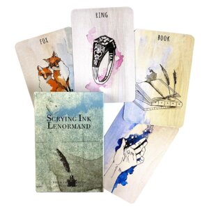 Ворожите чорнило Ленорман. Scrying Ink Lenormand