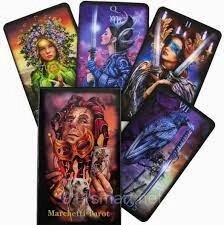 Маркетті Масонське Таро Marchetti Tarot 78 карт 10.5 х 6 см