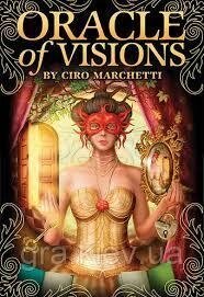 Оракул Баменів. Oracle of visions. Чіро Маркеті 52 карт + інструкція 140 стор.