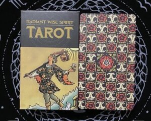 Таро сяючого мудрого Духа колода 78 карт 10,5 х6 см. Radiant wise spirit Tarot.