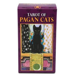 Таро Язичних котів міні колода на 78 карт Tarot of Pagan Cats