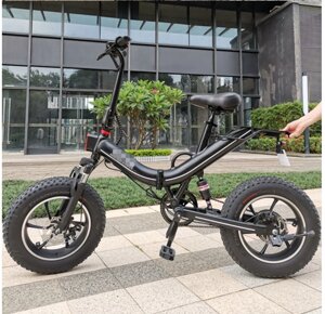 Електровелосипед на товстих покришках 16 дюймів Ouxi v7 фетбайк