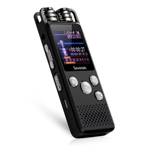 Професійний стереодиктофон Savetek GS-R07, 8Gb, Оригінал