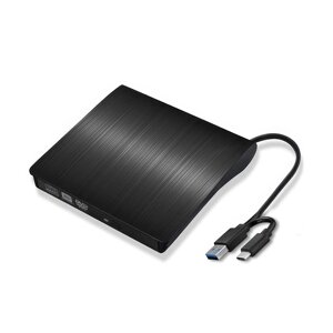 Зовнішній оптичний дисковод USB 3.0 - Type-C з підтримкою CD-RW DVD-RW VCD