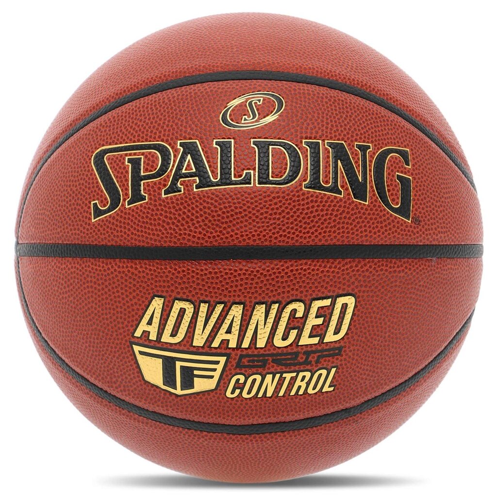 М'яч баскетбольний PU SPALDING ADVANCED TF CONTROL 76870Y No7 коричневий від компанії Інтернет-магазин спортивних товарів "Sport Galaxy" - фото 1